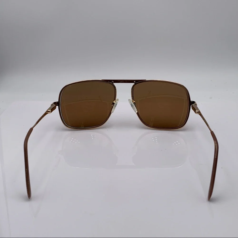 Safilo RTB3700 Gold Aviator Sunglasses Frames